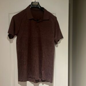 Lululemon polo. Burgundy. Large